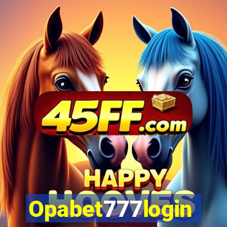 Opabet777login